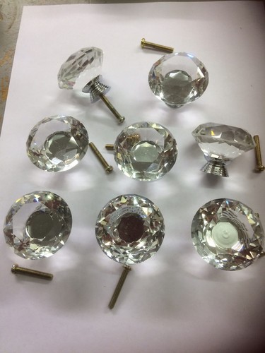 Shabby chic glasgriffe - 8x,
