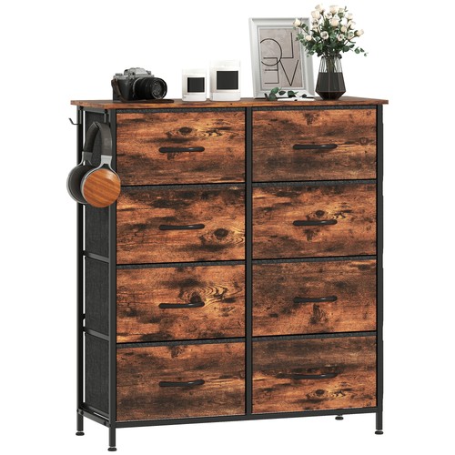 Homcom stoffkommode kommode - homcom, stoffkommode,