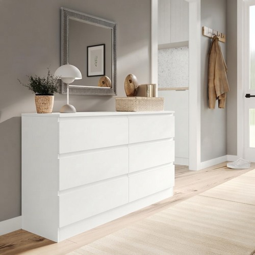 Moderne weiße kommode mit - moderne, 6