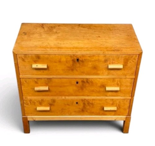 Antike art deco kommode satin - kommode,