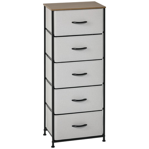 Homcom stoffkommode mit - homcom,