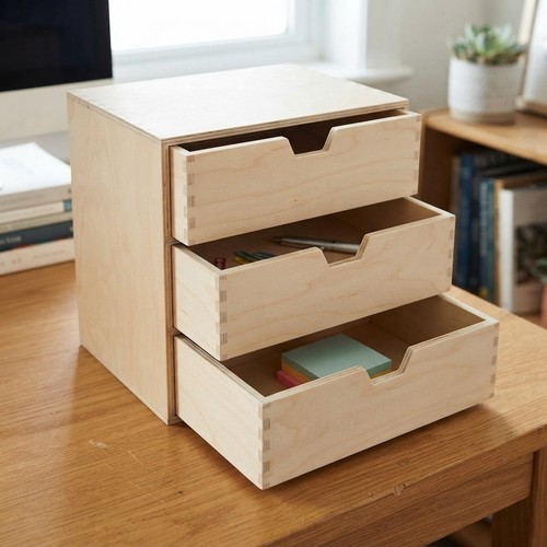 Holzkommode mit schubladen - holzkommode, 3