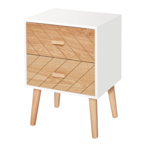 Homcom nachttisch schubladen - homcom, 2