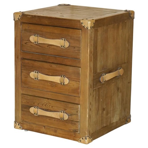 Recliamed holz braun leder - recliamed,