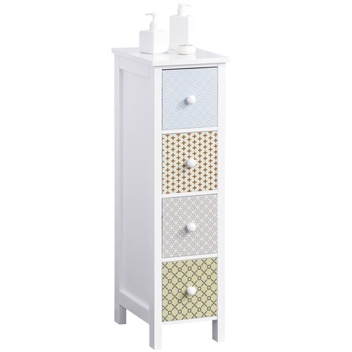 Homcom schubladenschrank 4 - homcom, schubladenschrank,