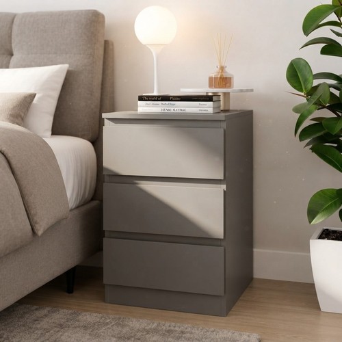 Moderne nachtkommode mit - moderne,
