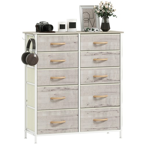 Homcom stoffkommode kommode - homcom,