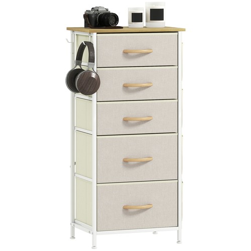 Homcom stoffkommode kommode - homcom, stoffkommode,